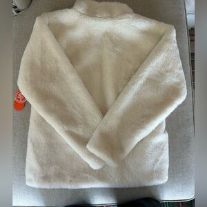 Cozy Cream Faux Fur Jacket